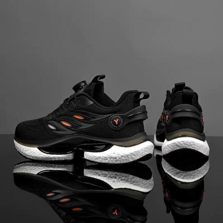 Men's No-Tie Laces Running Sneakers