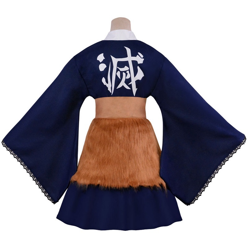 Hashibira Inosuke Maid Dress Cosplay