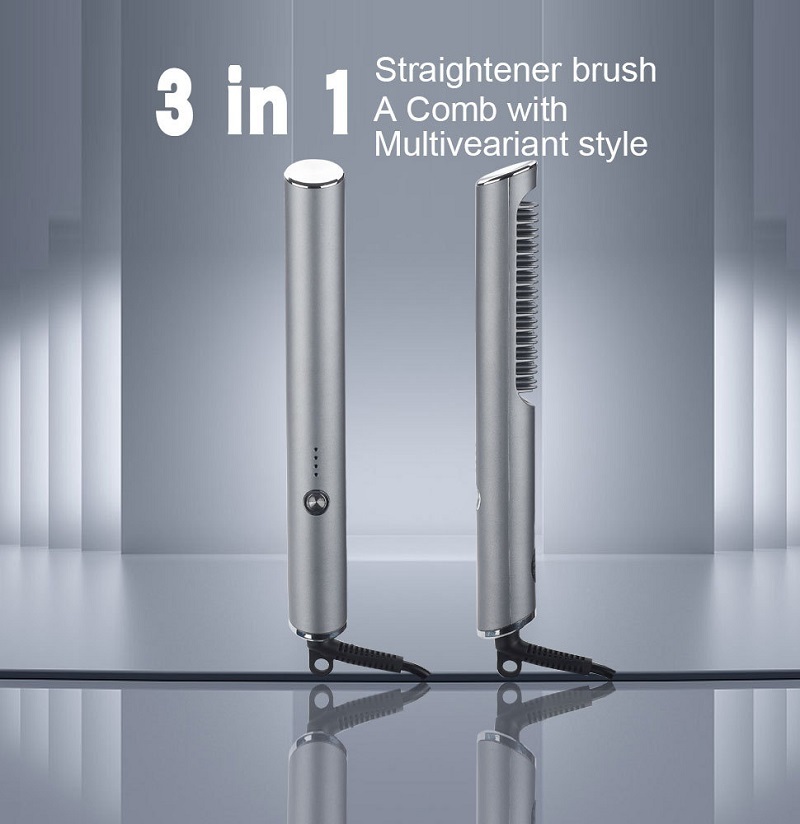 Ceramic Hair Straighteneing Brush
