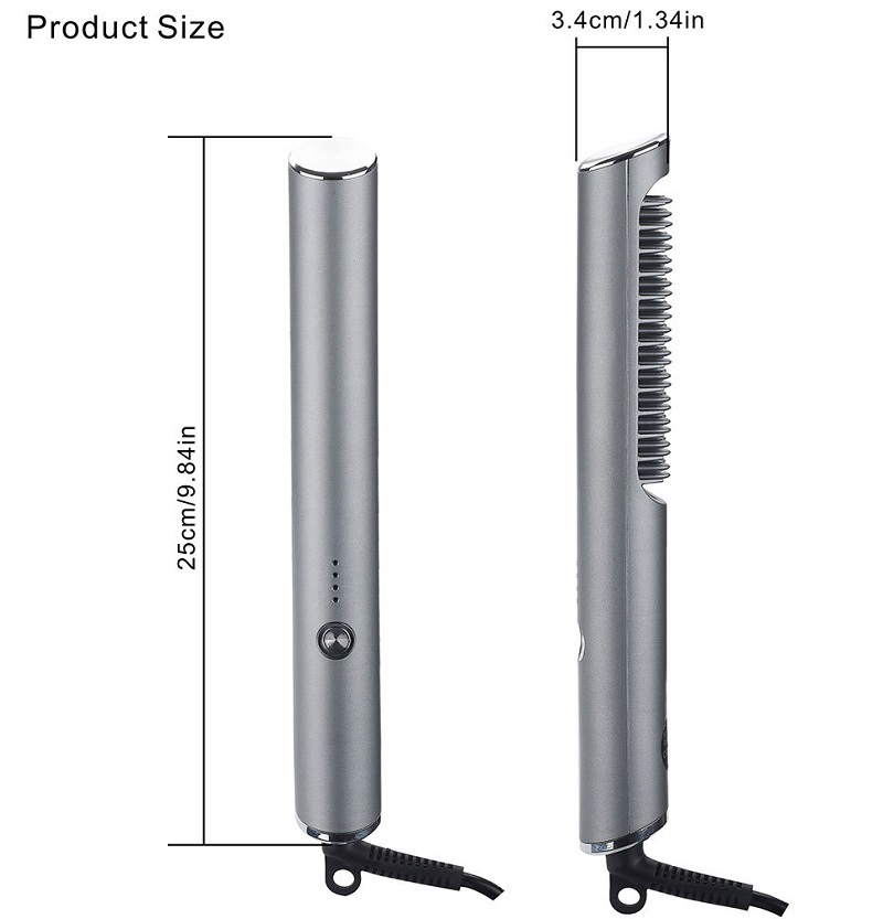 Ceramic Hair Straighteneing Brush