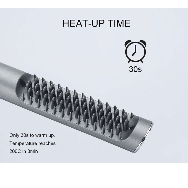 Ceramic Hair Straighteneing Brush