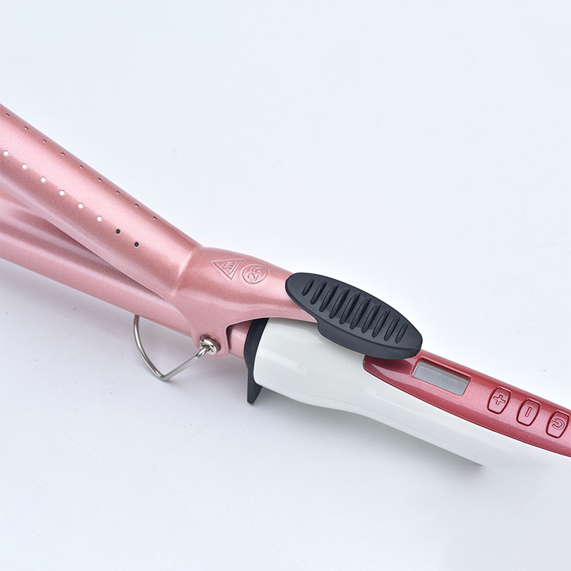 Pink Clipped Curling Iron