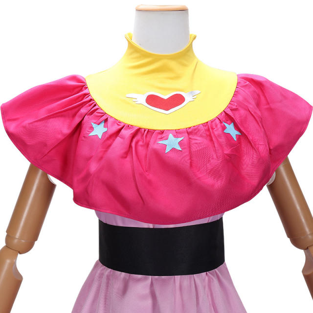 Hoshino Ai Pink Cosplay Costume