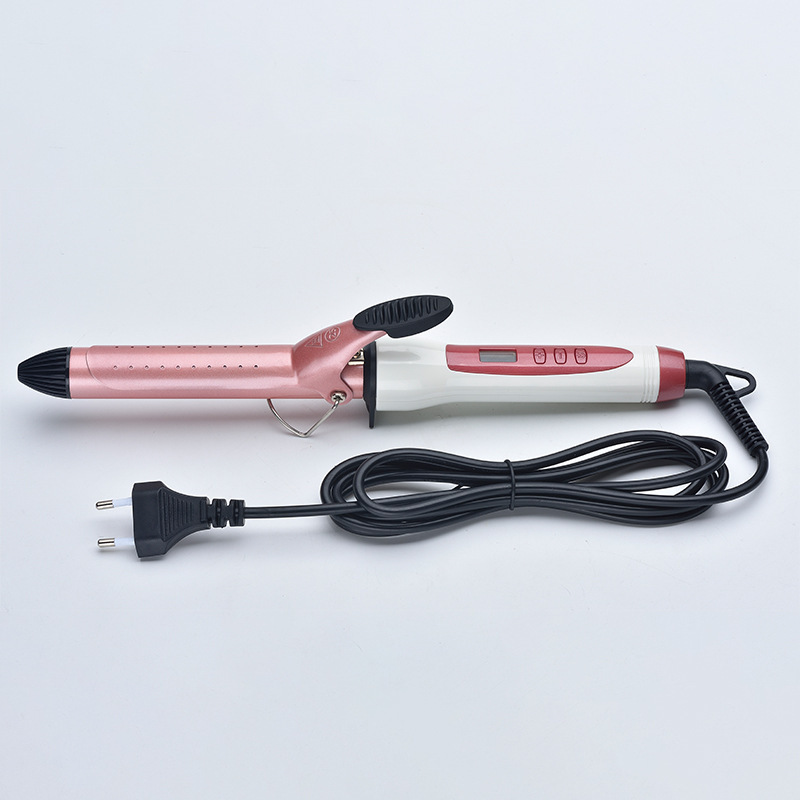 Pink Clipped Curling Iron
