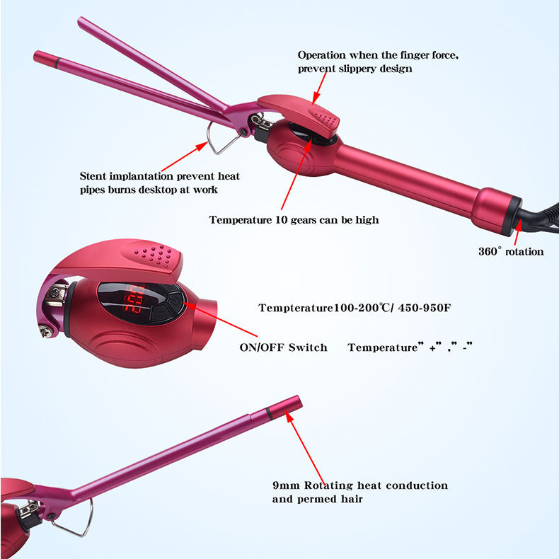 Ceramic Small Curling Wand