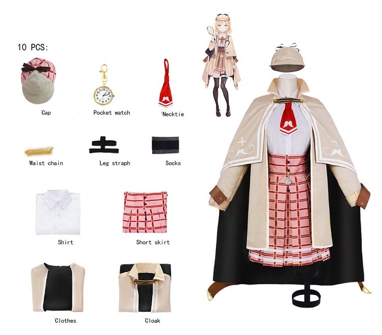 Vtuber Hololive Cosplay Costume