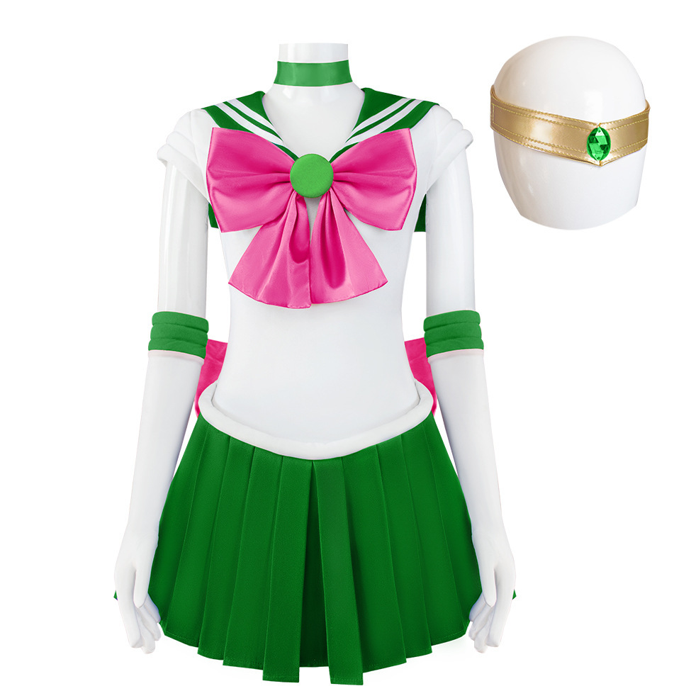 Sailor Jupiter Uniform Cosplay Costume
