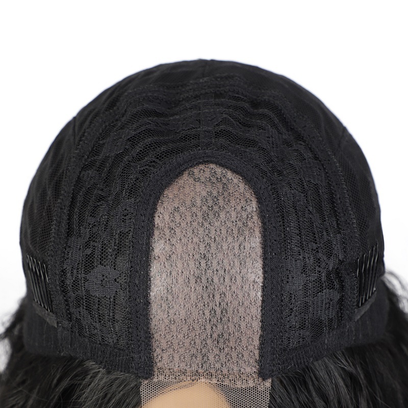 Long Black Wavy Wigs