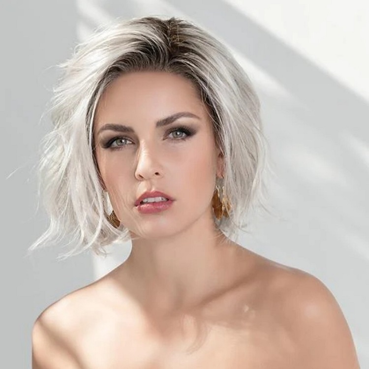 Short Wavy Bob Wigs