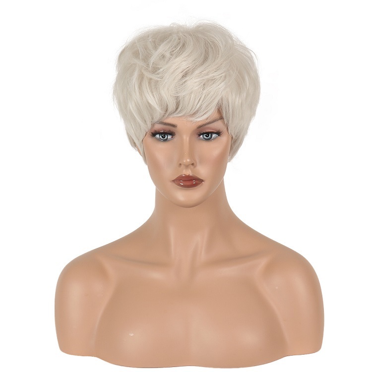 Light Blonde Pixie Cut Wigs