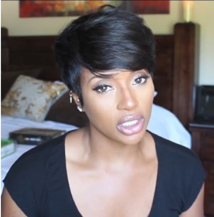 Ombre Short Pixie Cut Wig