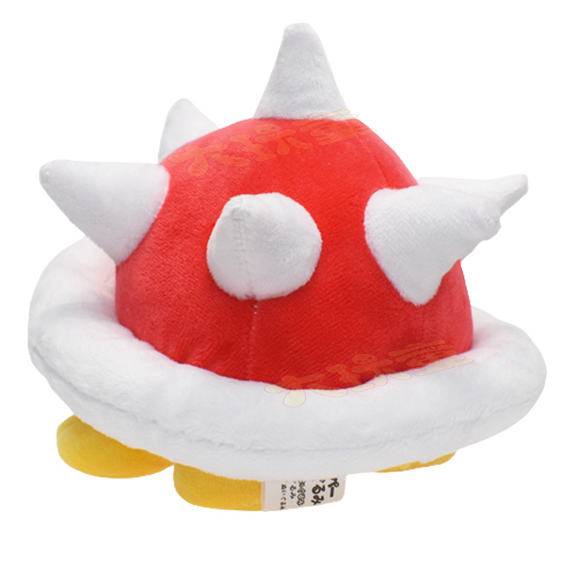 Red Spiky Turtle Plush Toy