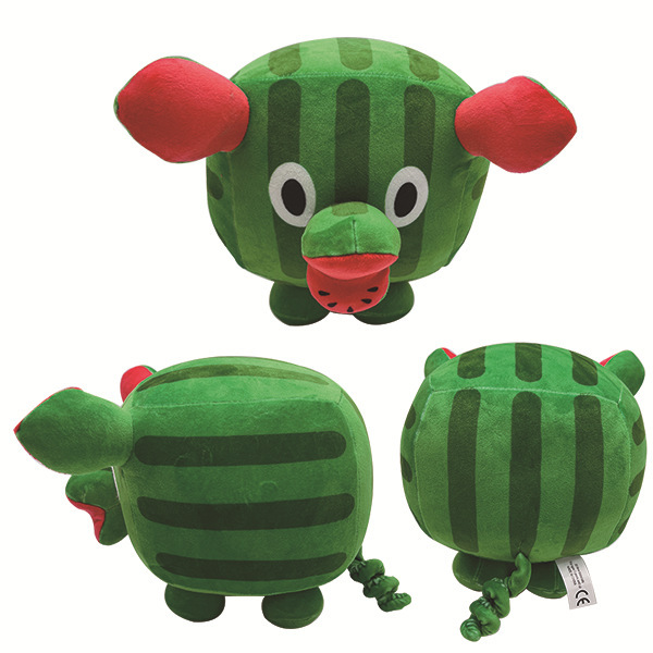 Green Watermelon Pig Plush Toy
