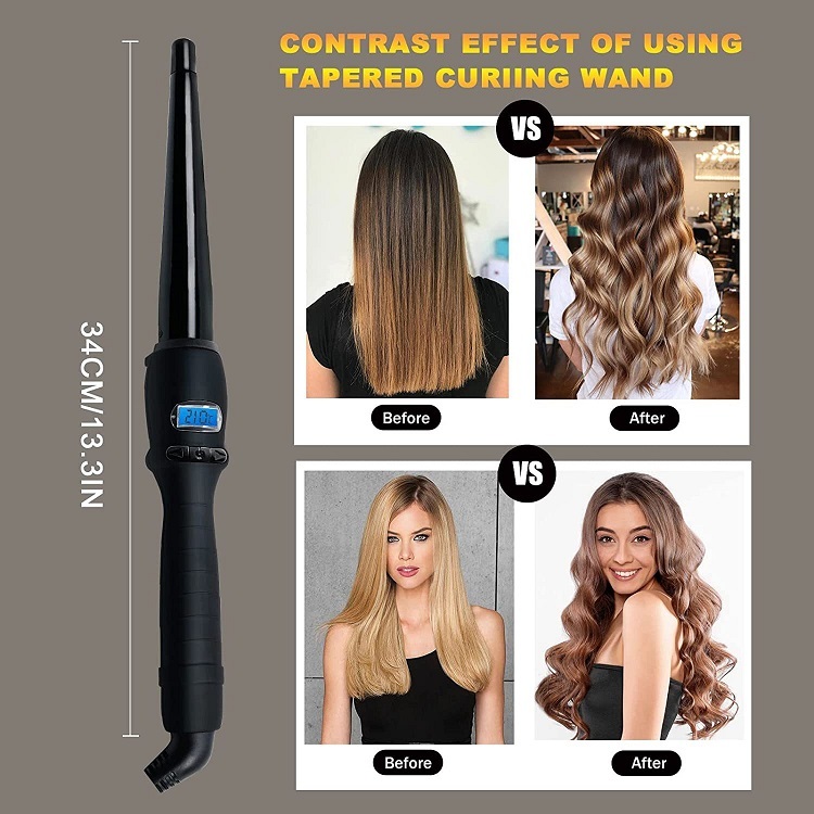 1/2-1 Inch Hair Curling Wand