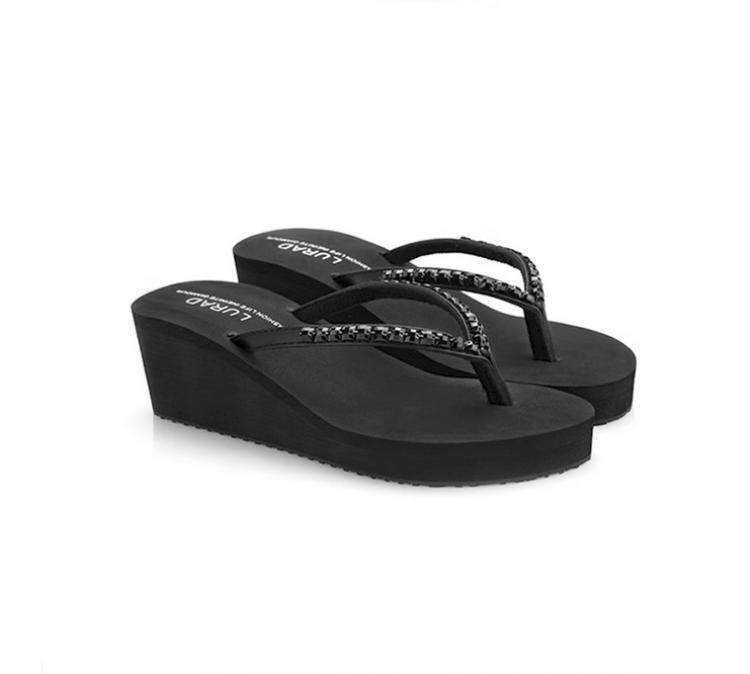 Women's High Heel Flip Flops