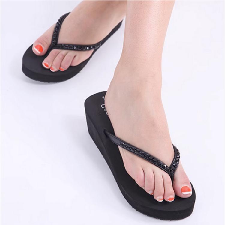 Women's High Heel Flip Flops
