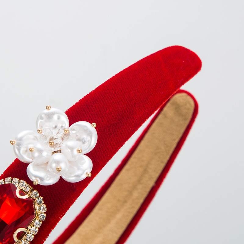 Vintage Pearl Rhinestone Headbands