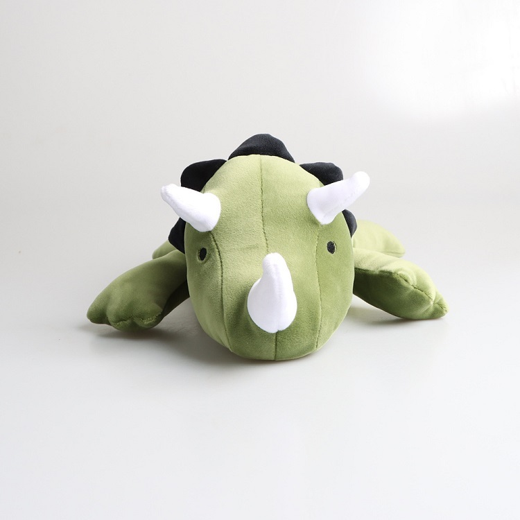 Green Dinosaur Weighted Plush Toy