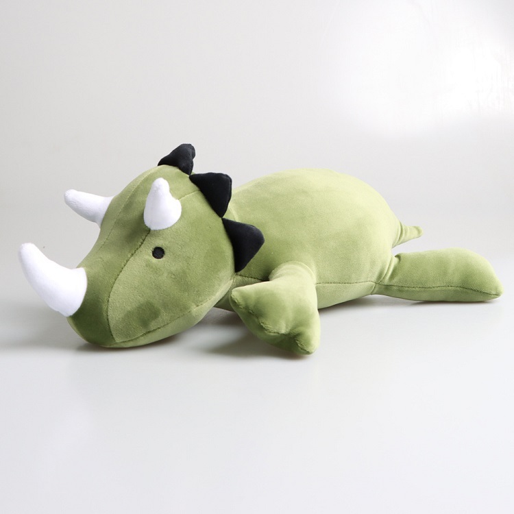 Green Dinosaur Weighted Plush Toy
