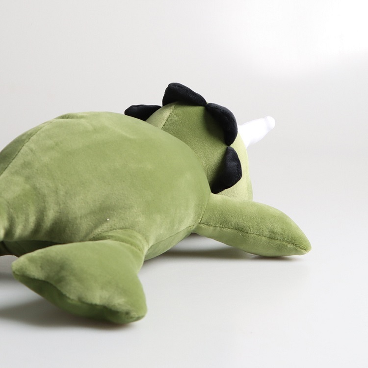 Green Dinosaur Weighted Plush Toy