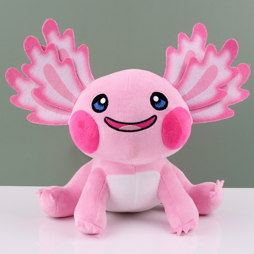 Pink Axolotl Plush Toy