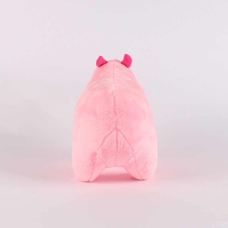Rainbow Capybara Pink Plush Toy