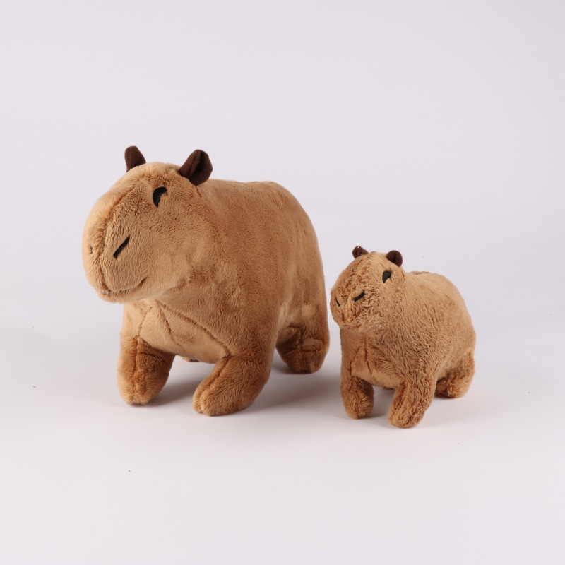 Rainbow Capybara Brown Plush Toy Rainbow Capybara Brown Plush Toy
