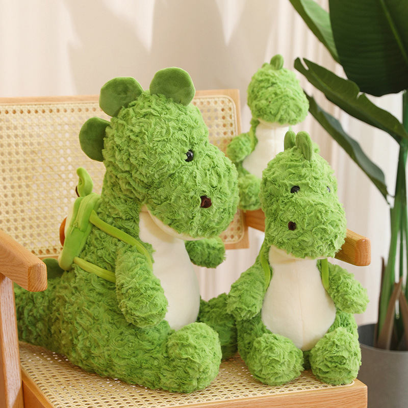 Green Avocado Litte Dinosaur Plush Doll