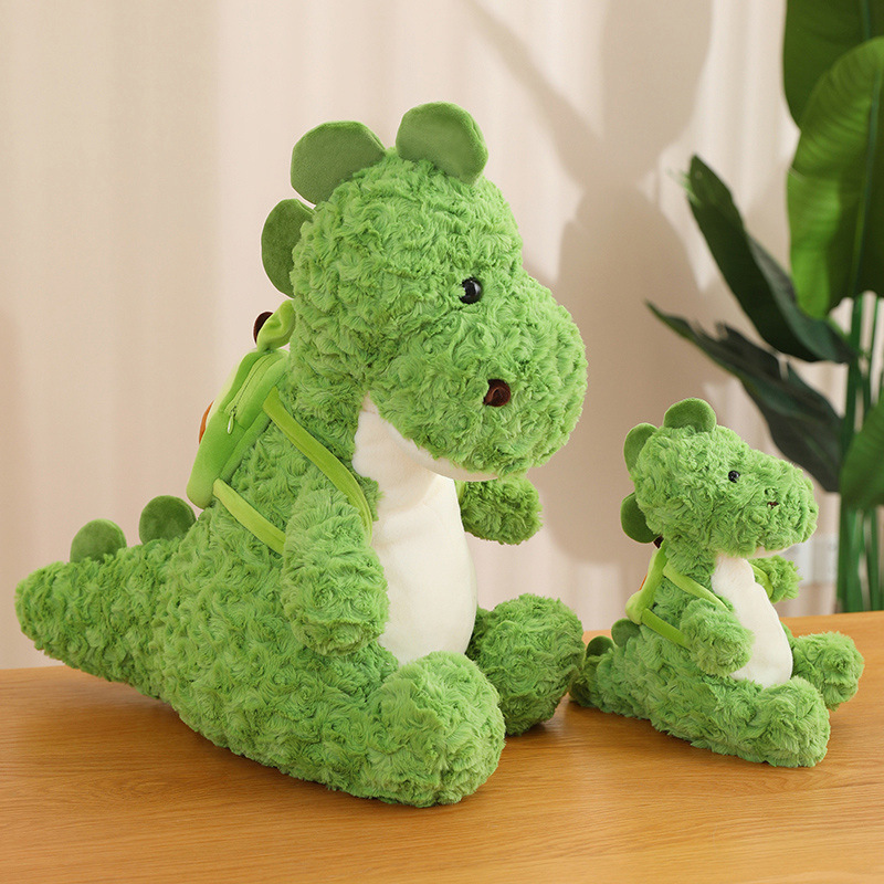 Green Avocado Litte Dinosaur Plush Doll