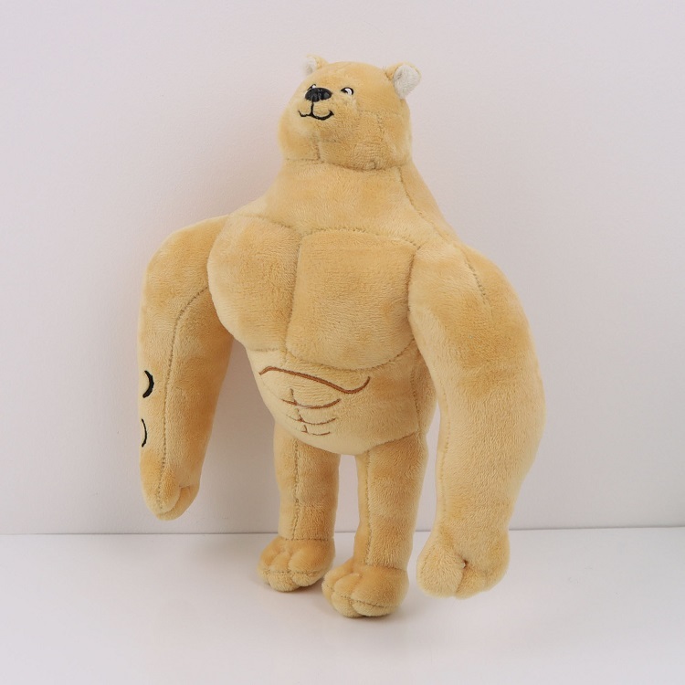 Buff Doge Horror Plush Toy