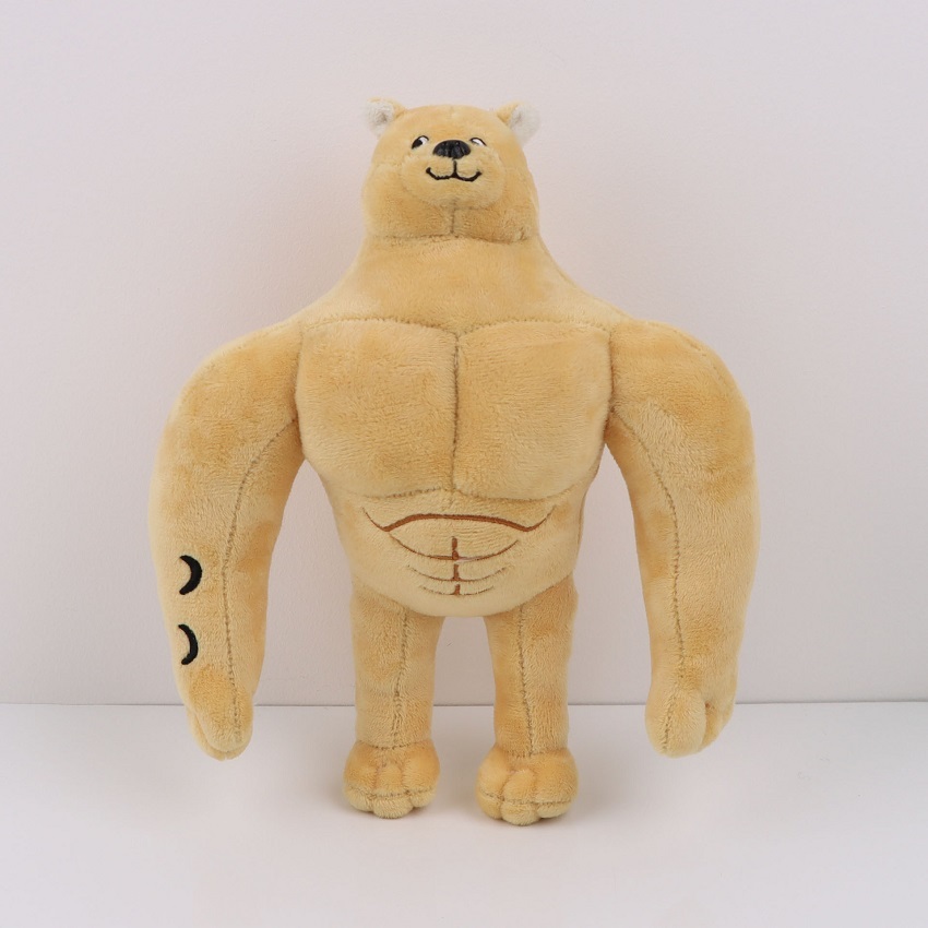 Buff Doge Horror Plush Toy