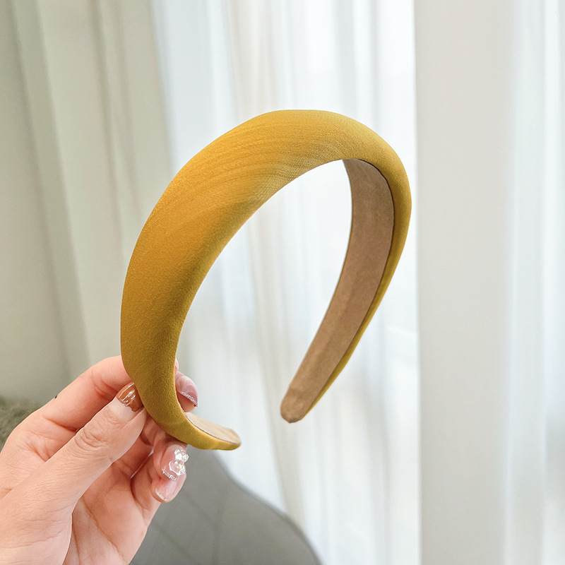 Solid Color Sponge Headband