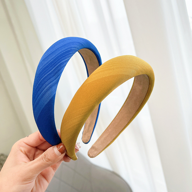 Solid Color Sponge Headband