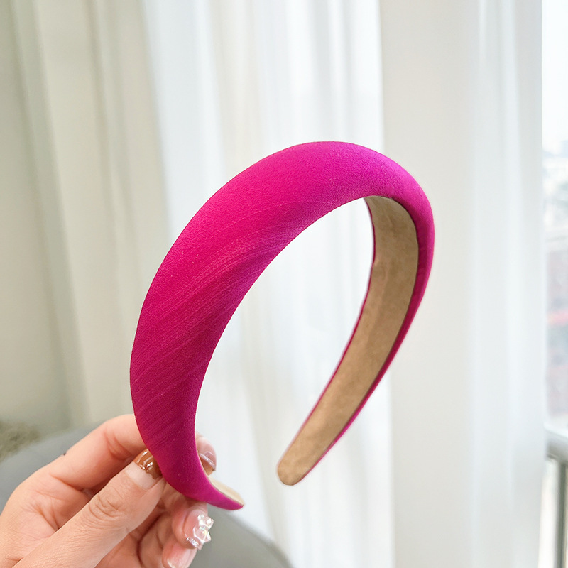 Solid Color Sponge Headband