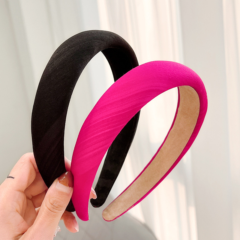 Solid Color Sponge Headband