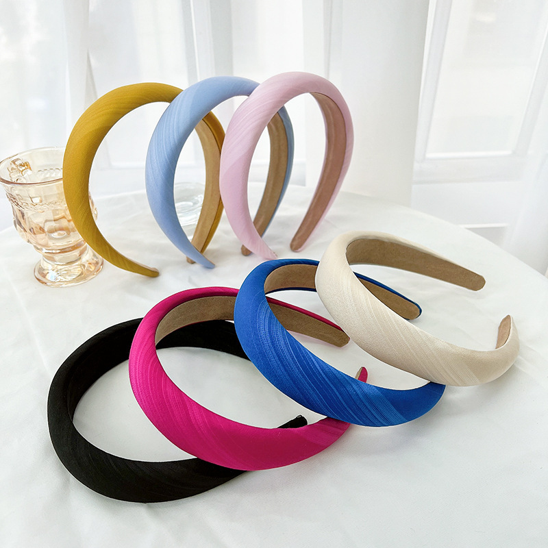 Solid Color Sponge Headband