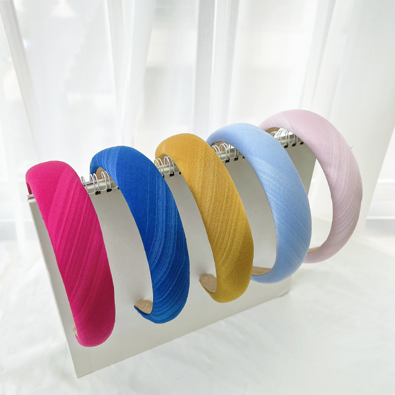 Solid Color Sponge Headband