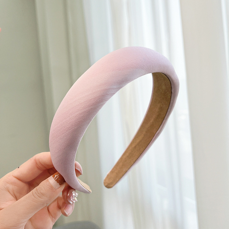 Solid Color Sponge Headband