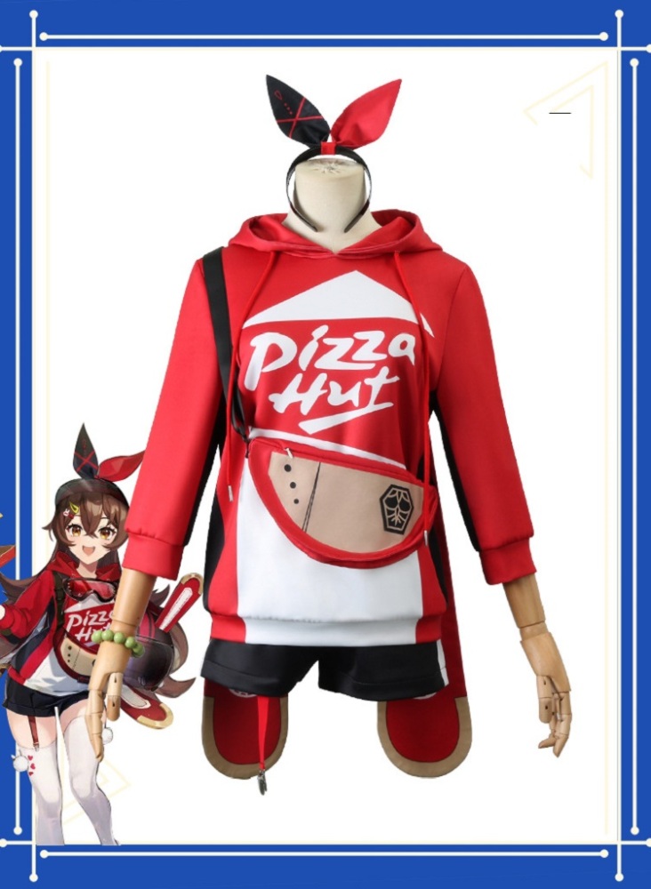 Pizza Hut Amber Cosplay Costume