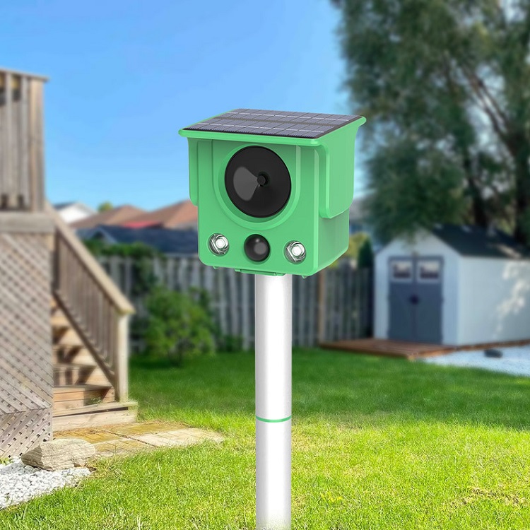 SolarPowered Ultrasonic Pest Repeller