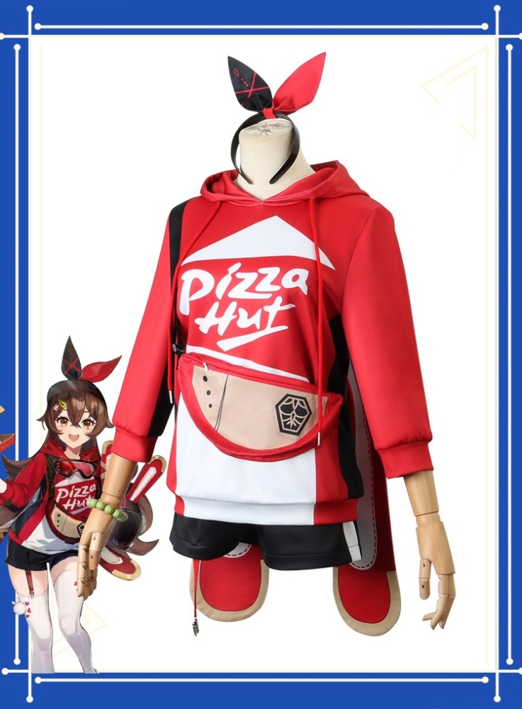 Pizza Hut Amber Cosplay Costume