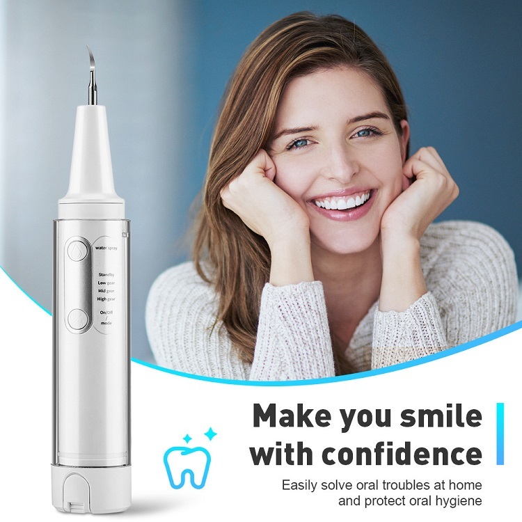 2-in-1 Ultrasonic Tooth Cleaner
