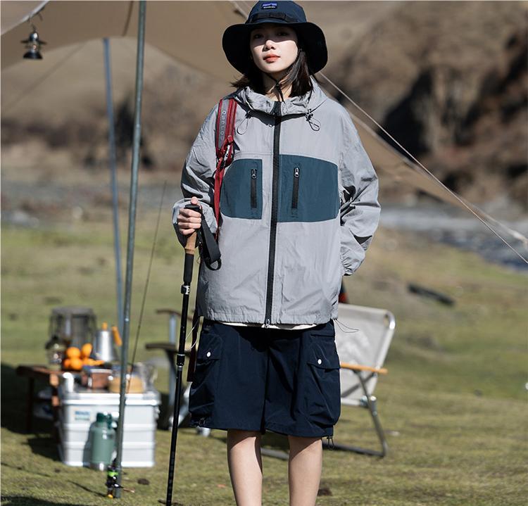 Outdoor Color Block Jacket