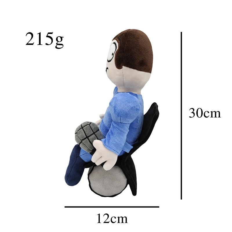 Dave and Bambi blue clothes Plush Toy