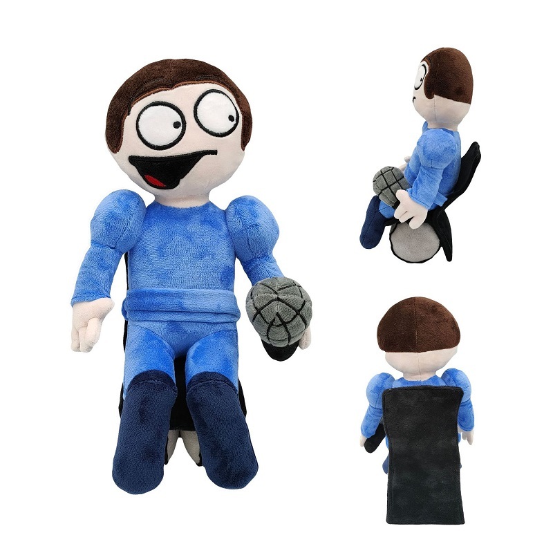 Dave and Bambi blue clothes Plush Toy