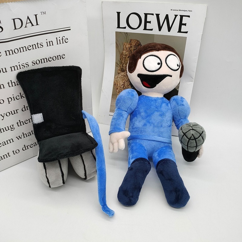 Dave and Bambi blue clothes Plush Toy