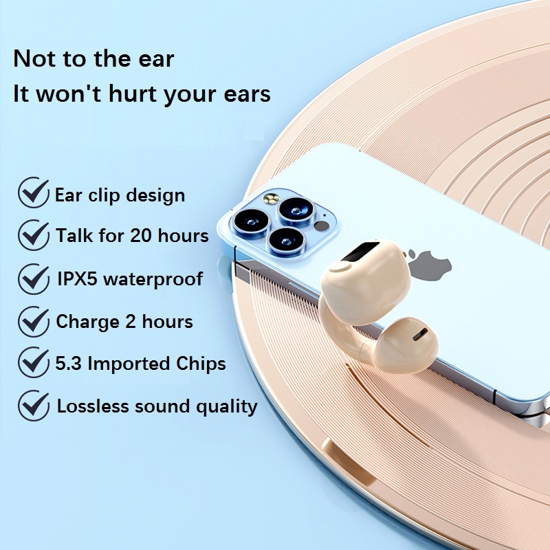 M-10 Clip-On Bluetooth Earphone