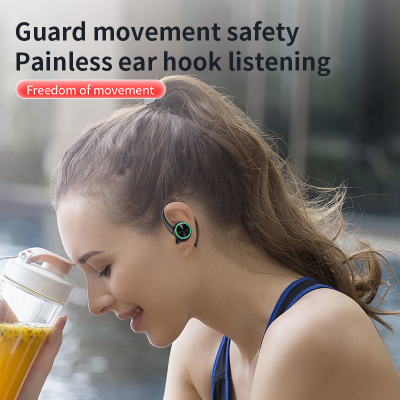 Wireless Headset with Ear Hook