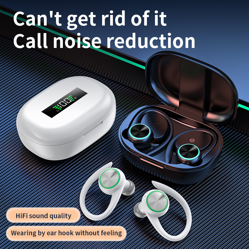 Wireless Headset with Ear Hook