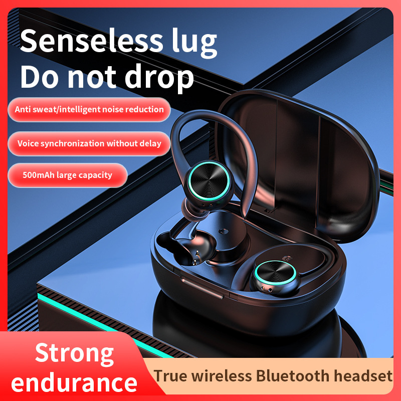 Wireless Headset with Ear Hook